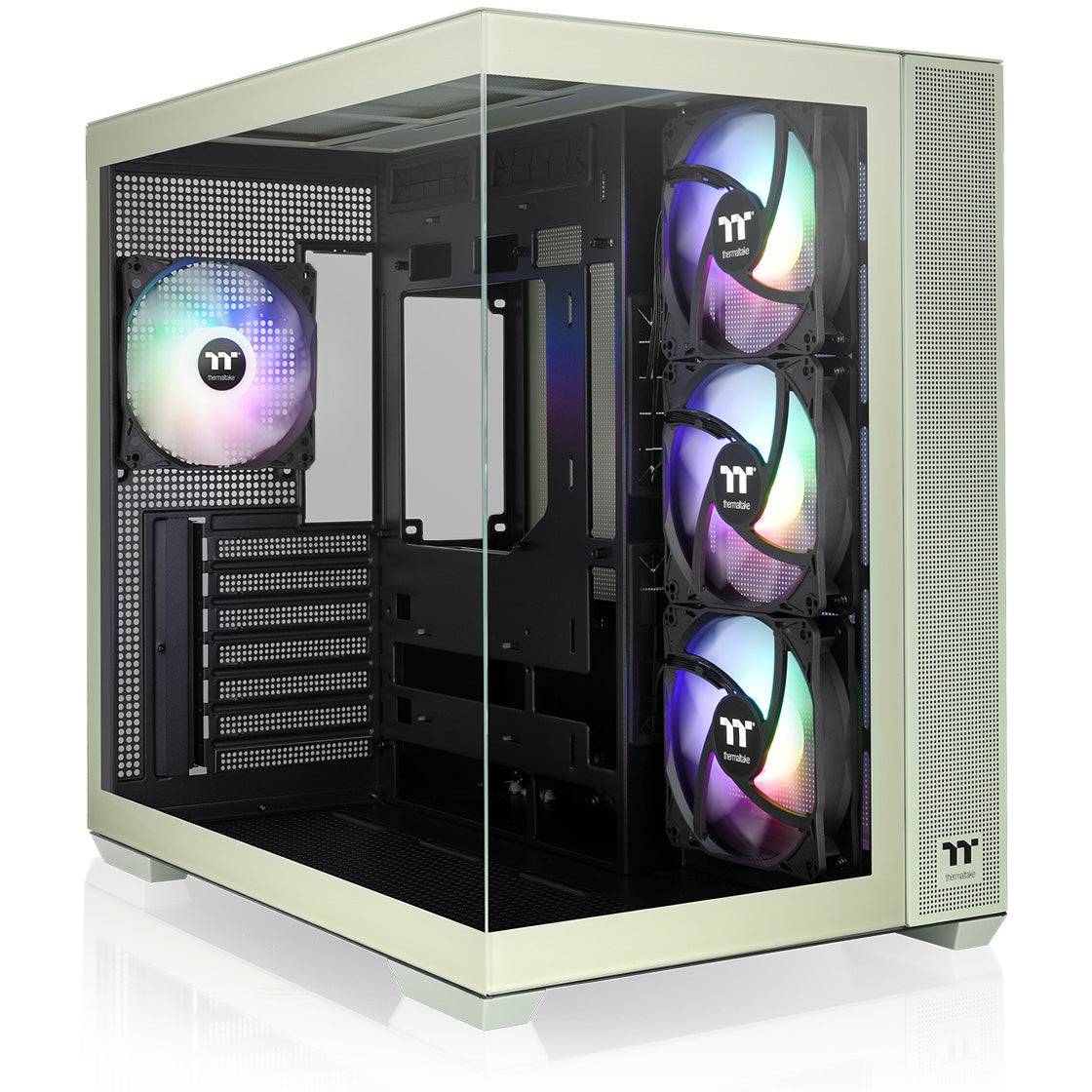 Midi Thermaltake View 380 TG ARGB Matcha Green Eingabe / Ausgabe Webcams