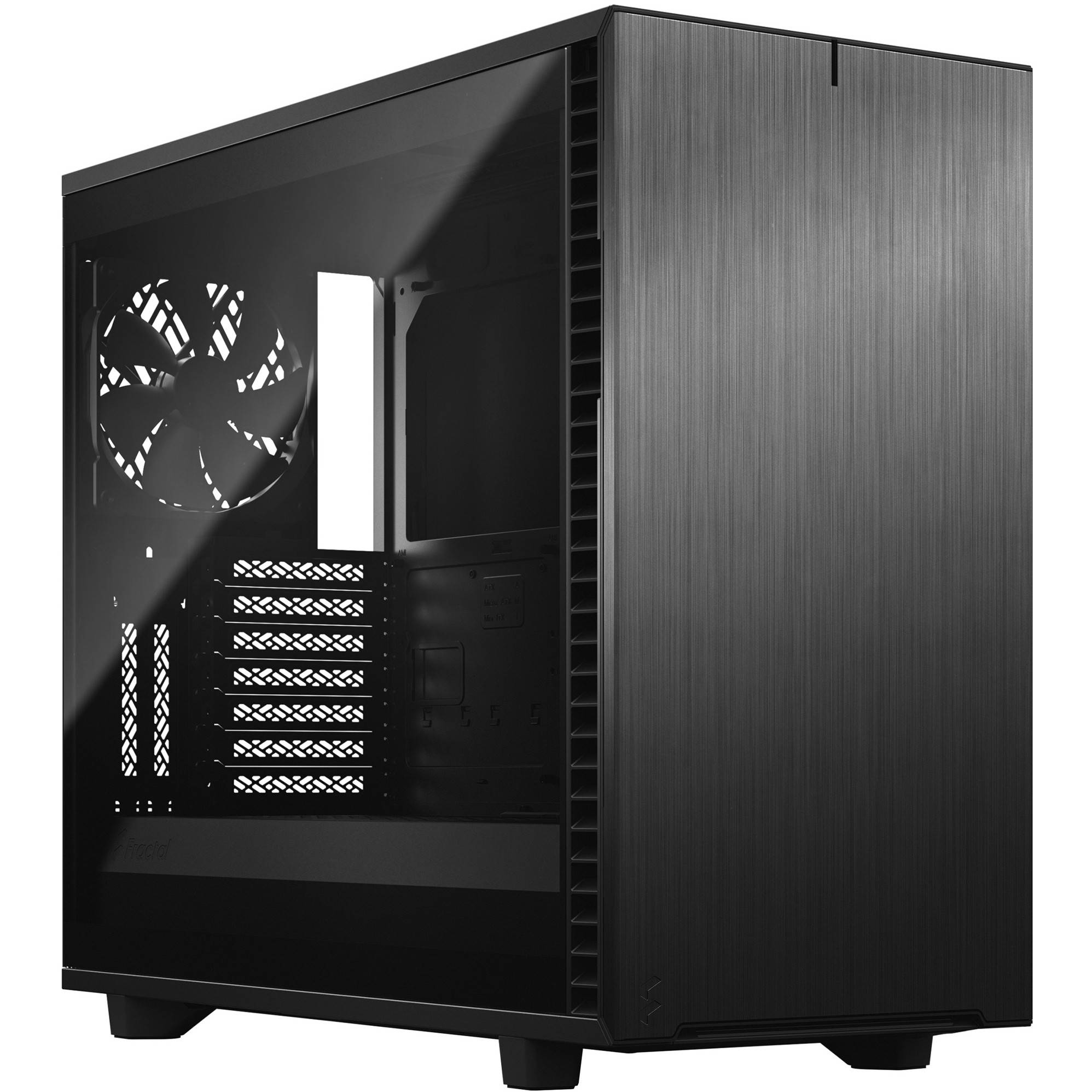Midi Fractal Design Define 7 Black TGD Eingabe / Ausgabe Webcams
