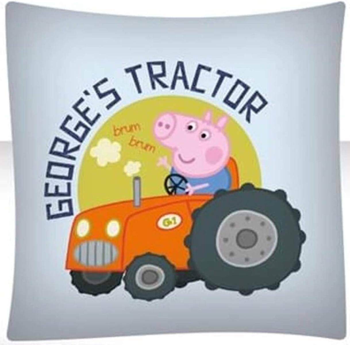 Bettwäsche Peppa Pig Georges Trak. wendbar 100x135cm 100% BW