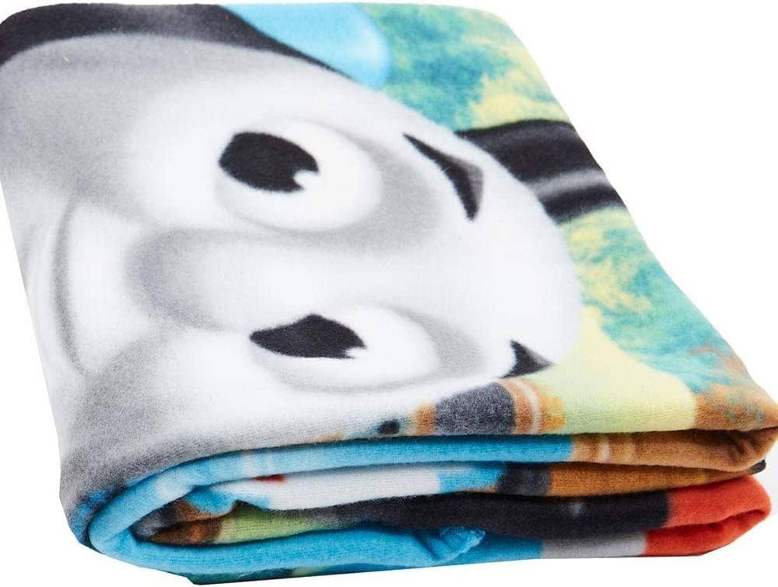 Jerry Fabrics Kinder Fleecedecke und Wurf, Thomas und Freunde 150 x 150 x 0,3 cm