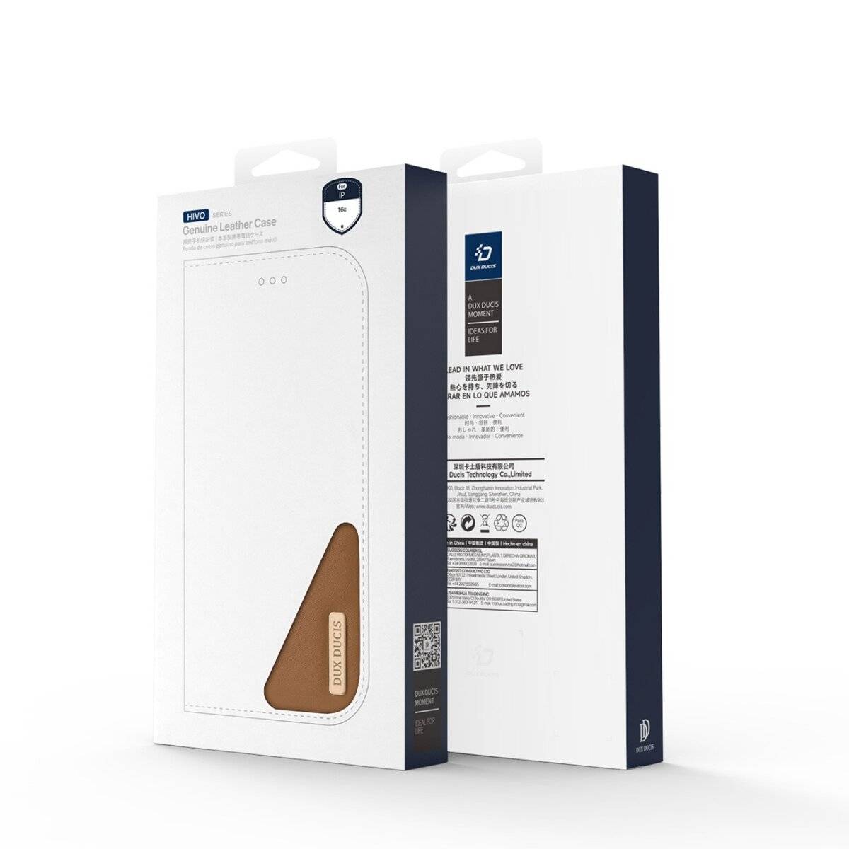 Dux Ducis Hivo Hülle Handyhülle Flip Case mit RFID-Schutz kompatibel mit iPhone 16e (SE 4 2025)