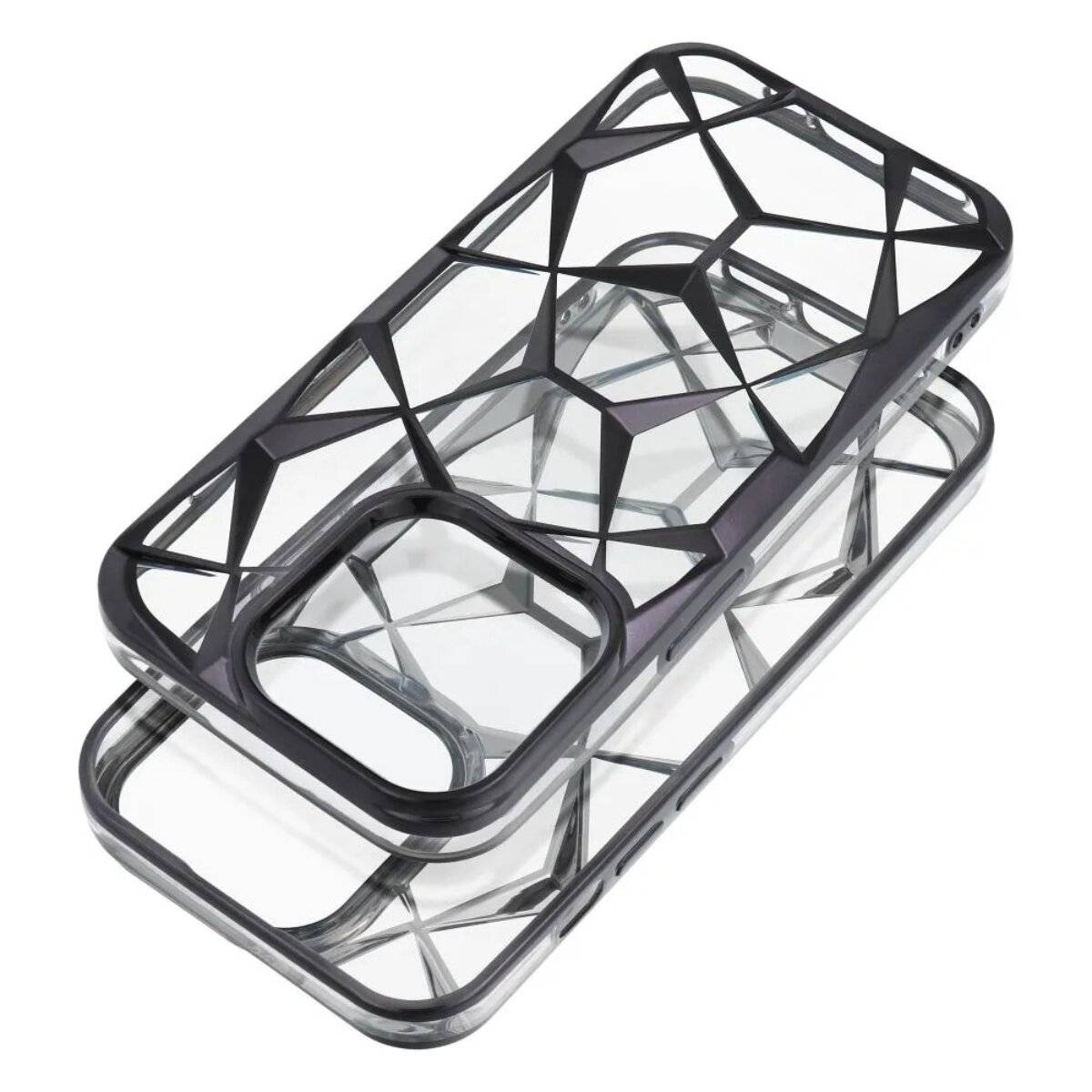 Twinki Handyhülle – Case mit Schutzrand & herausnehmbarer Einlage kompatibel mit iPhone 16e (SE 4 2025) Schwarz