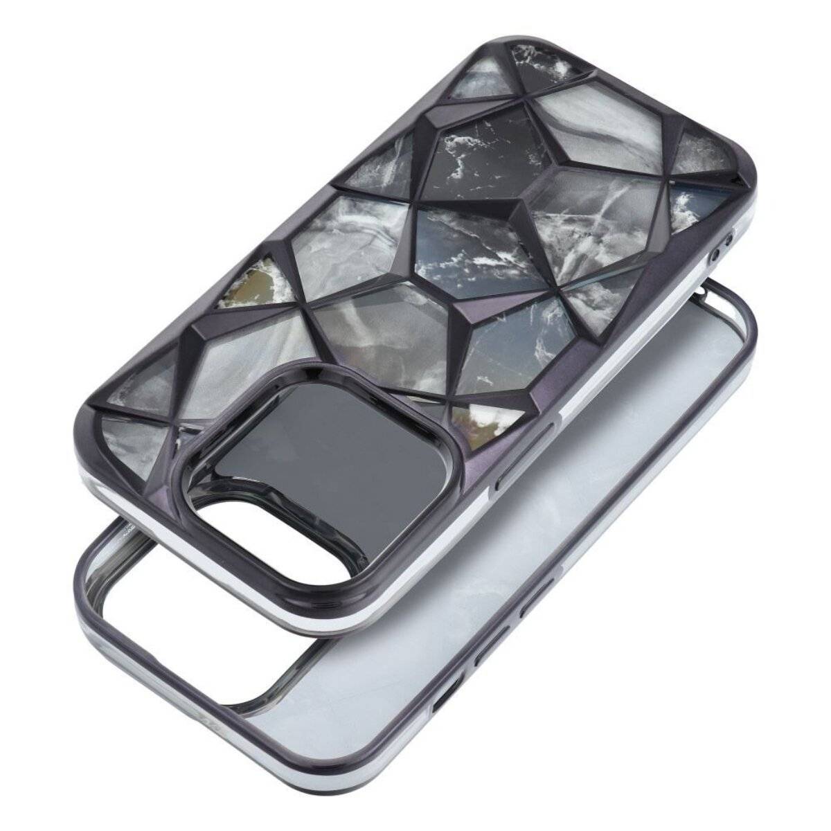 Twinki Handyhülle – Case mit Schutzrand & herausnehmbarer Einlage kompatibel mit iPhone 16e (SE 4 2025) Schwarz