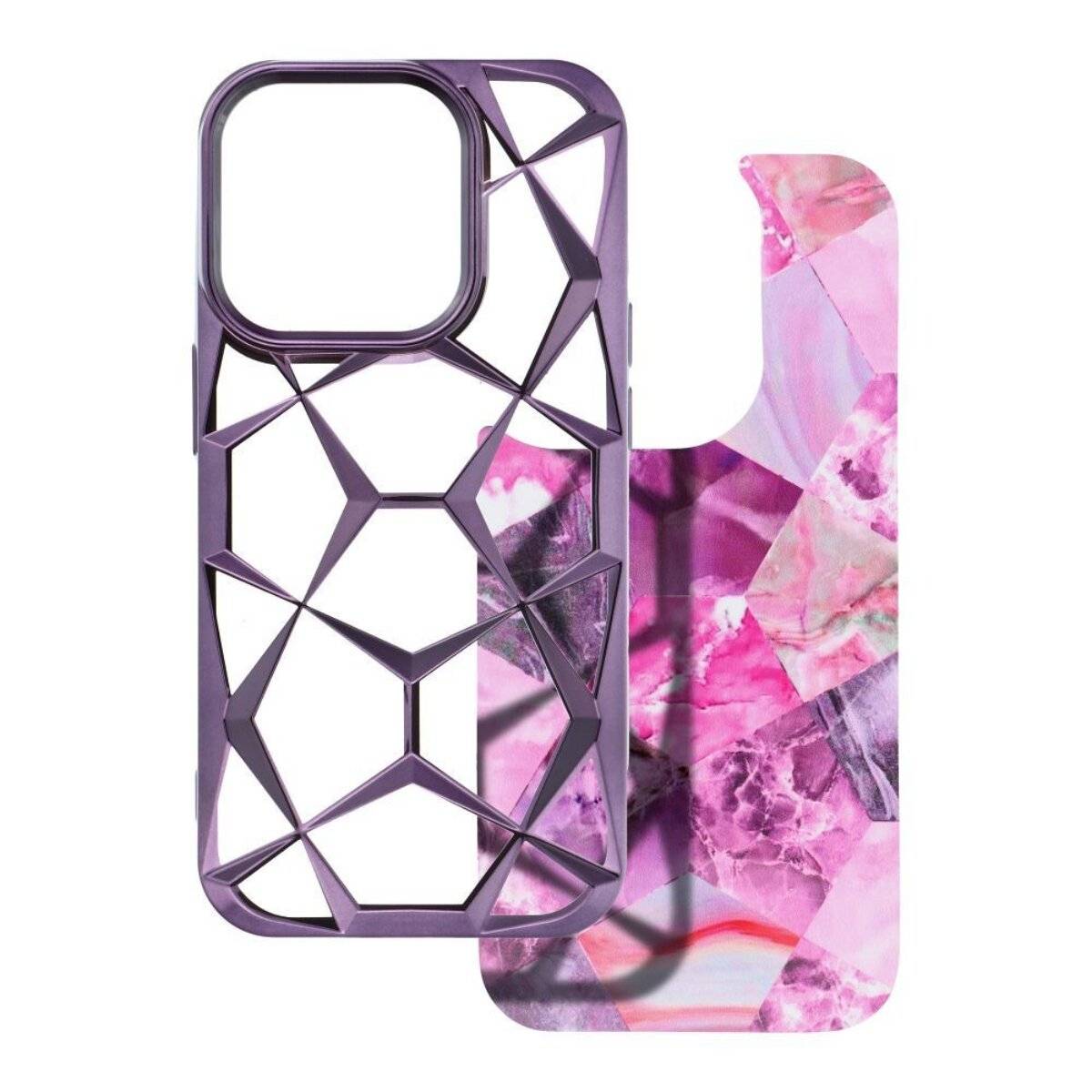 Twinki Handyhülle – Case mit Schutzrand & herausnehmbarer Einlage kompatibel mit iPhone 16e (SE 4 2025) Lila