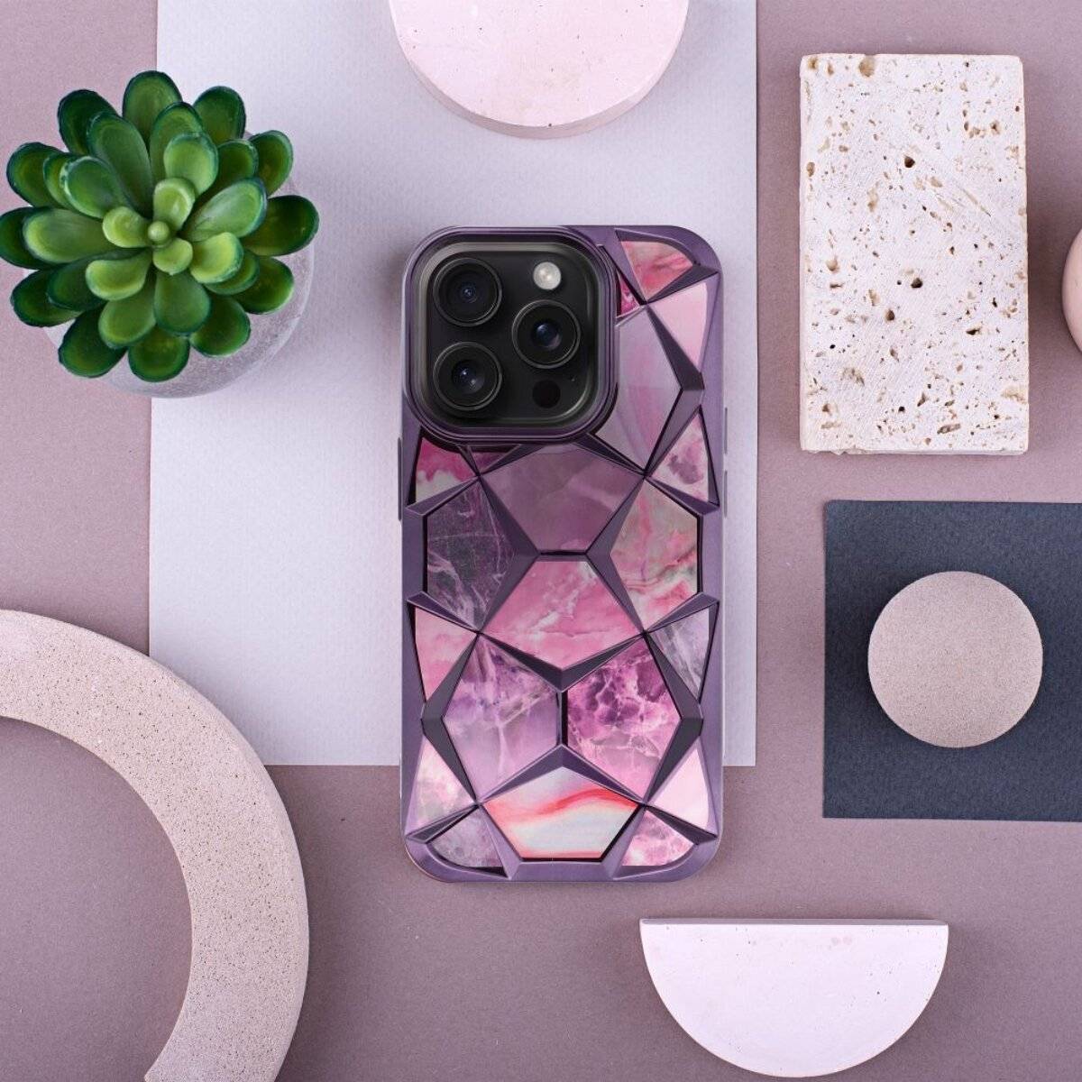 Twinki Handyhülle – Case mit Schutzrand & herausnehmbarer Einlage kompatibel mit iPhone 16e (SE 4 2025) Lila