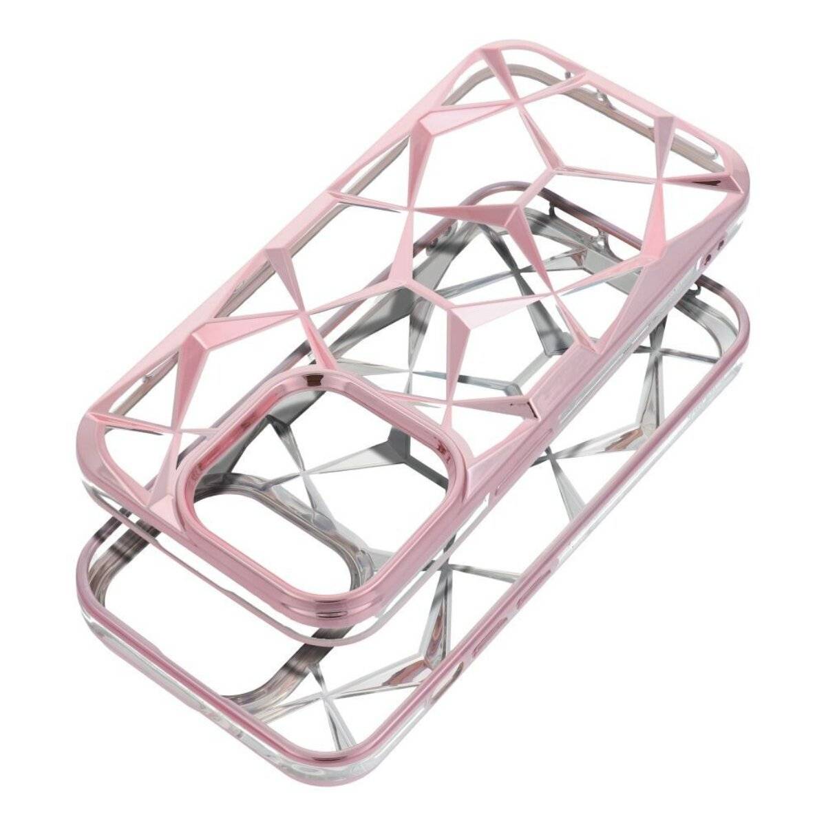 Twinki Handyhülle – Case mit Schutzrand & herausnehmbarer Einlage kompatibel mit iPhone 16e (SE 4 2025) Rosa