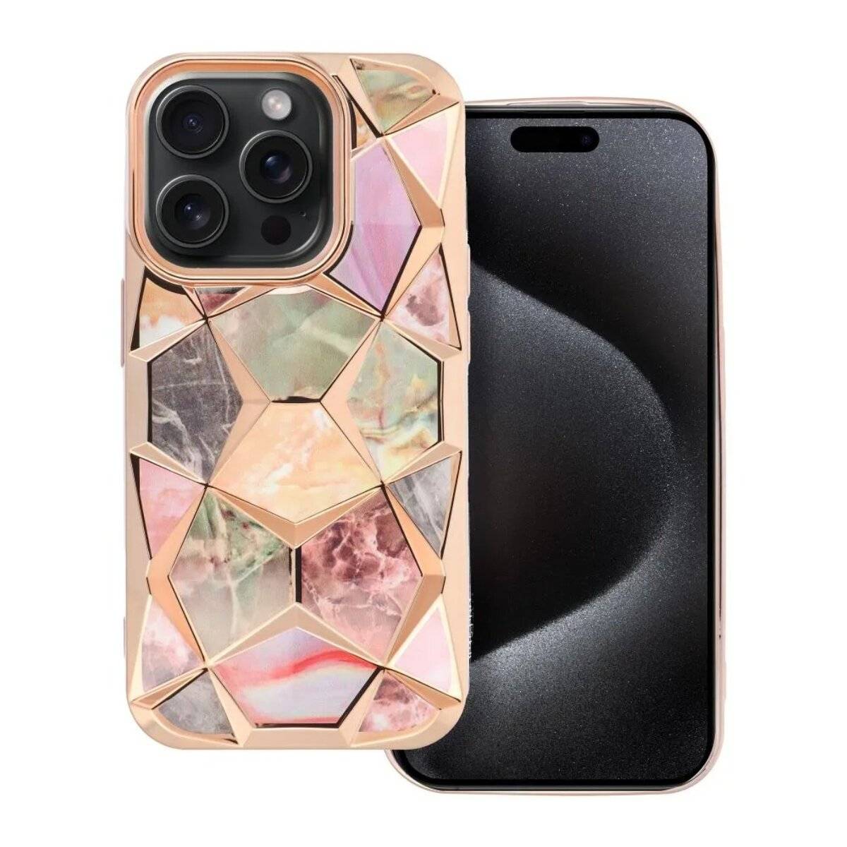 Twinki Handyhülle – Case mit Schutzrand & herausnehmbarer Einlage kompatibel mit iPhone 16e (SE 4 2025) Gold