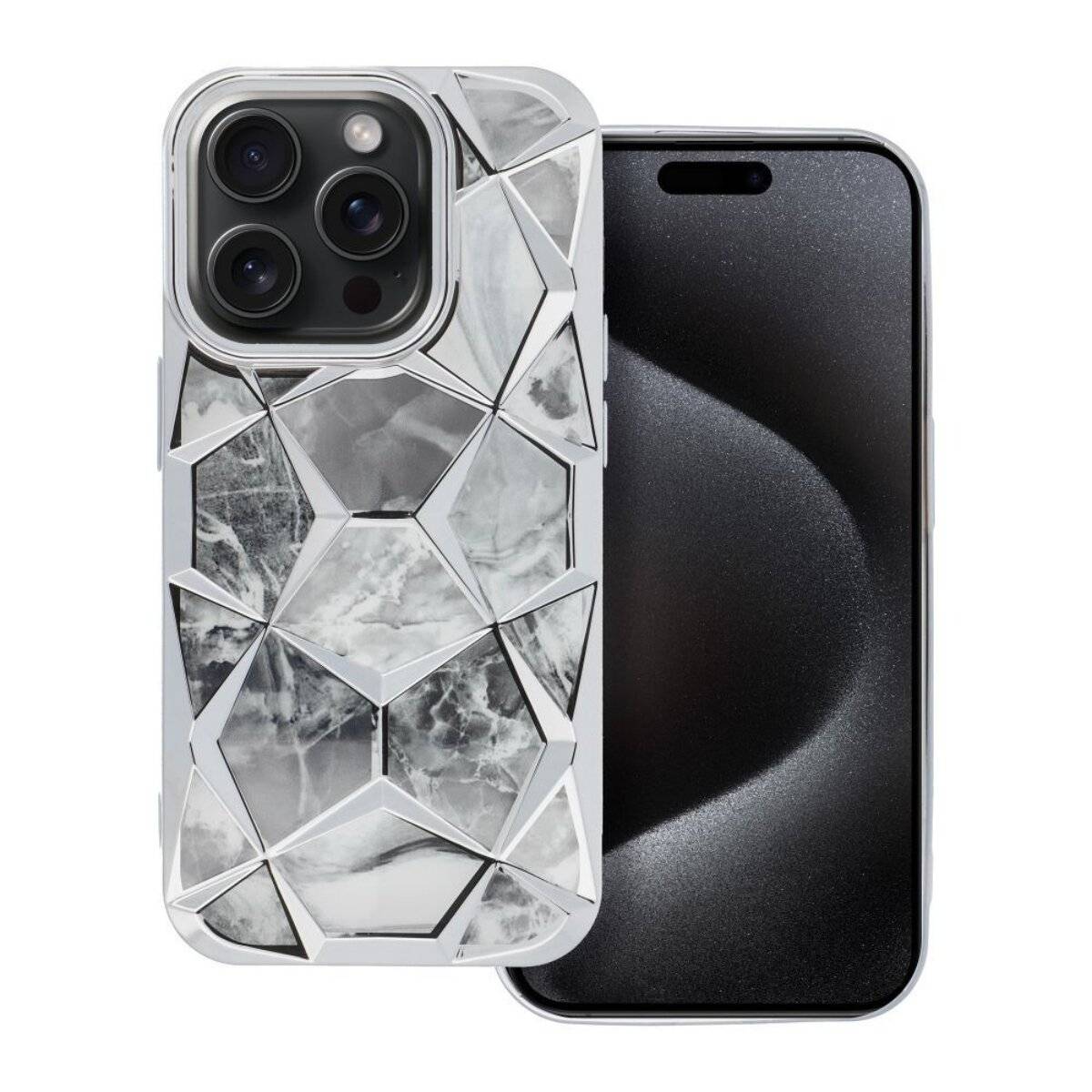 Twinki Handyhülle – Case mit Schutzrand & herausnehmbarer Einlage kompatibel mit iPhone 16e (SE 4 2025) Silber