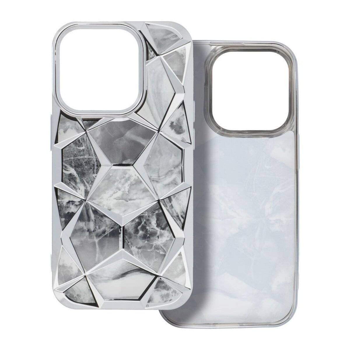 Twinki Handyhülle – Case mit Schutzrand & herausnehmbarer Einlage kompatibel mit iPhone 16e (SE 4 2025) Silber