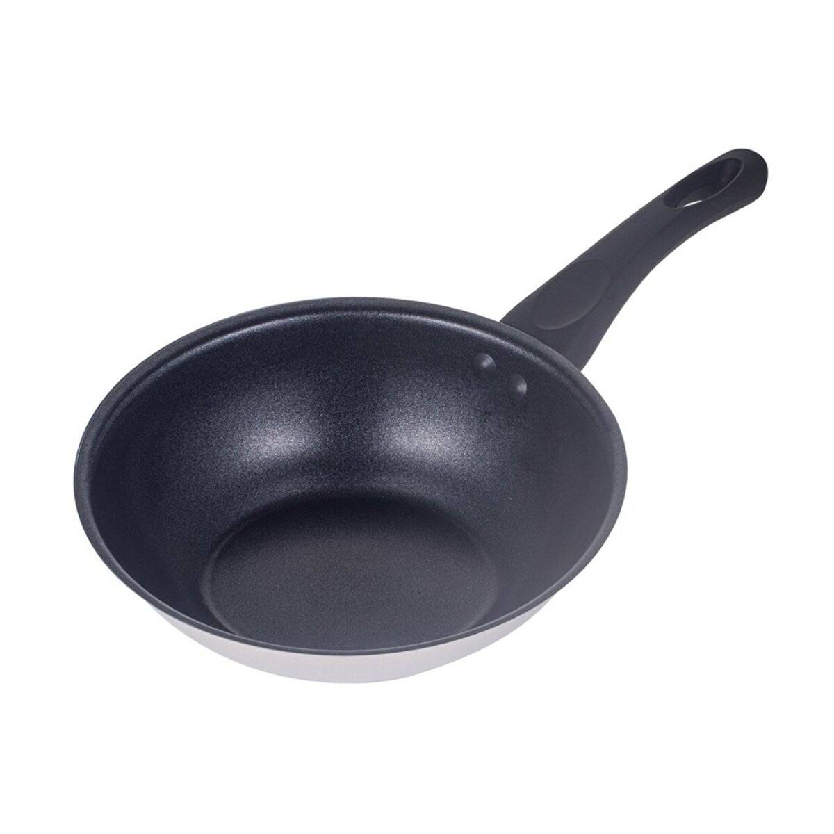 Michelino Tobias Wokpfanne aus hochwertigem Edelstahl - 28 cm