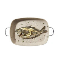 Korkmaz Granita Bratpfanne - 35 x 25 cm - 5-fach Beschichtung & Kratzfest Korkmaz Granita Bratpfanne - 35 x 25 cm - 5-fach Beschichtung & Kratzfest