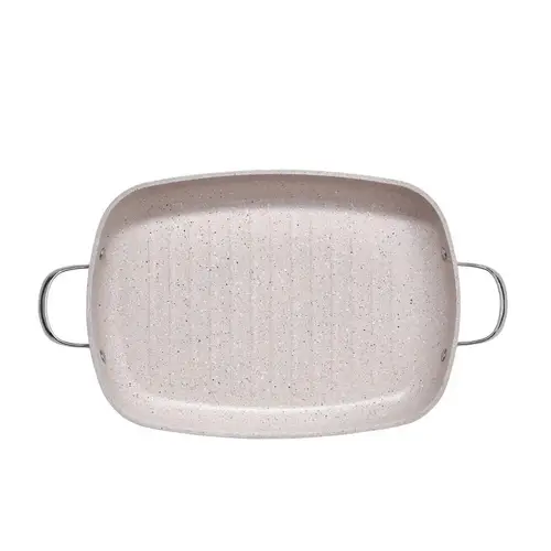 Korkmaz Granita Bratpfanne - 35 x 25 cm - 5-fach Beschichtung & Kratzfest Korkmaz Granita Bratpfanne - 35 x 25 cm - 5-fach Beschichtung & Kratzfest