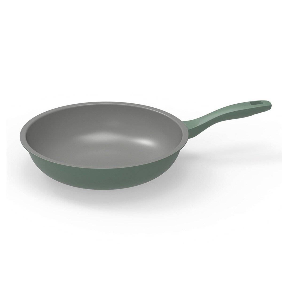 Michelino Alythia Wokpfanne ø28 cm, Induktionsgeeignet & Antihaftbeschichtet
