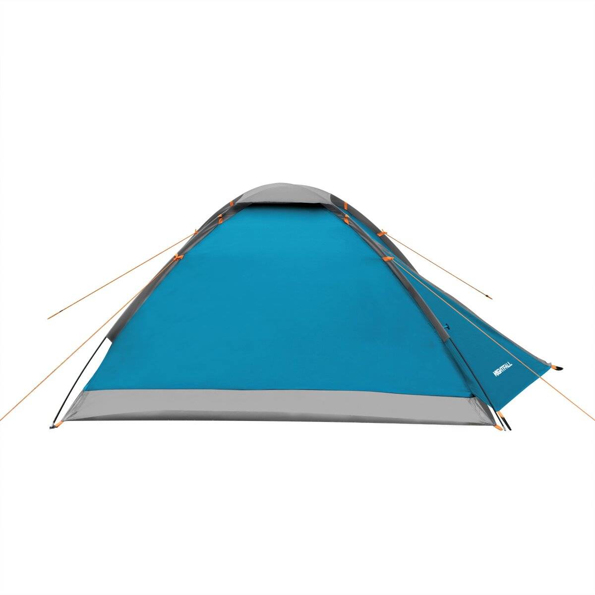 Nils 2-Personen Campingzelt mit Moskitonetz Zelt für Wanderungen & Kurztrips Dunkelblau