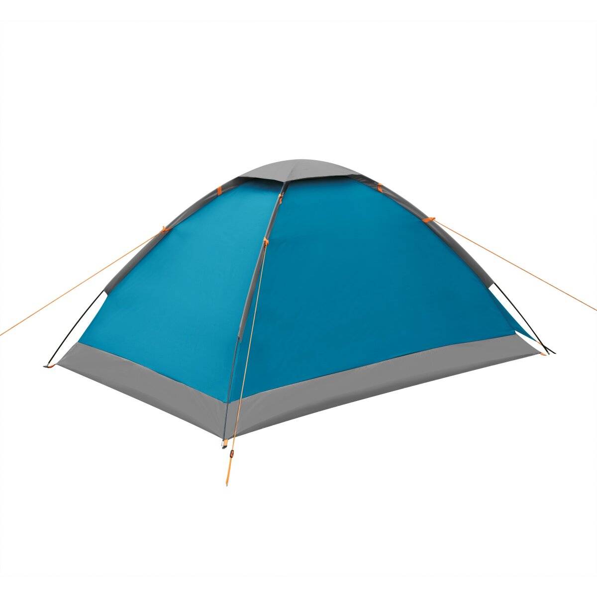 Nils 2-Personen Campingzelt mit Moskitonetz Zelt für Wanderungen & Kurztrips Dunkelblau