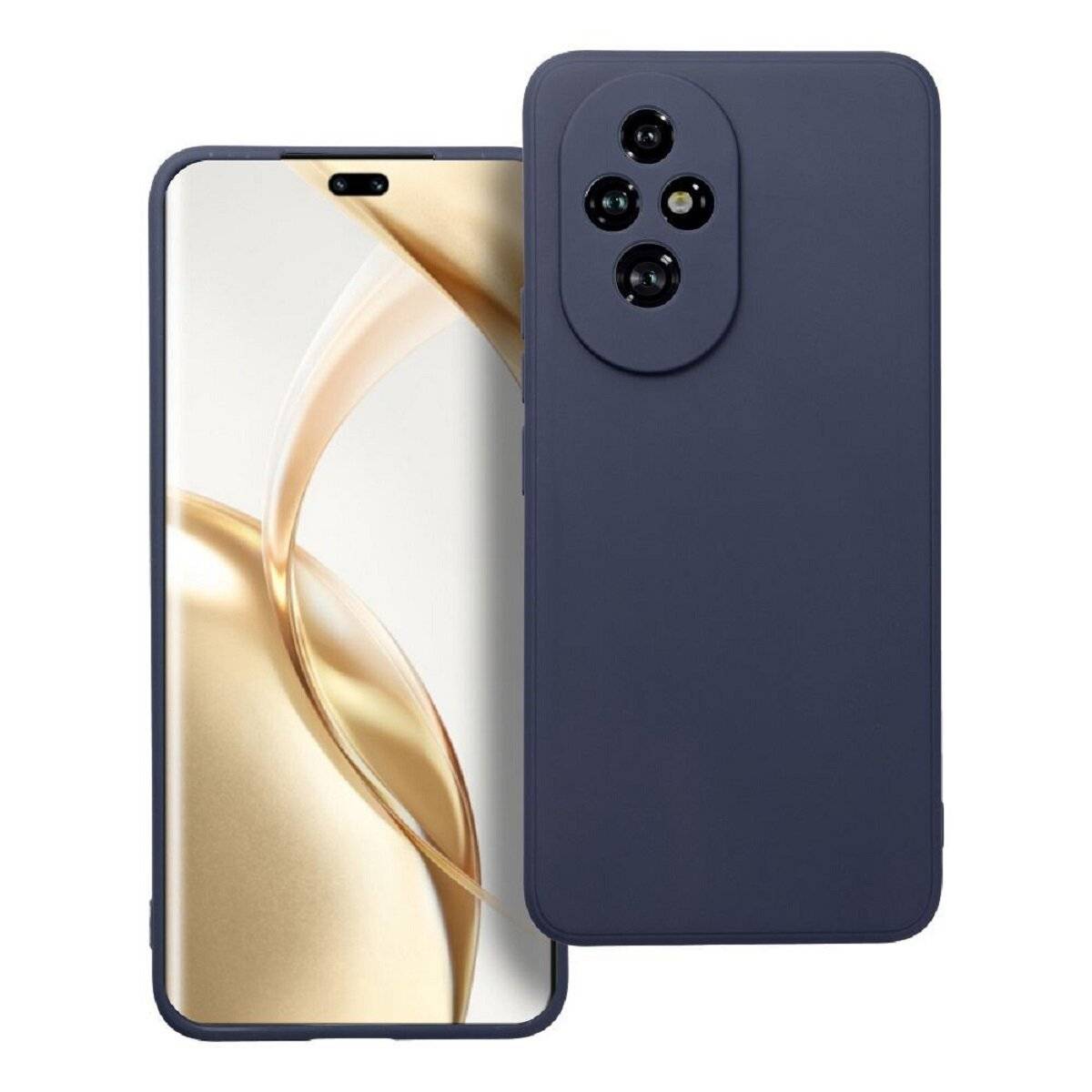 Matte Handyhülle – Ultra Slim & Stoßfest kompatibel mit Honor 200 Blau