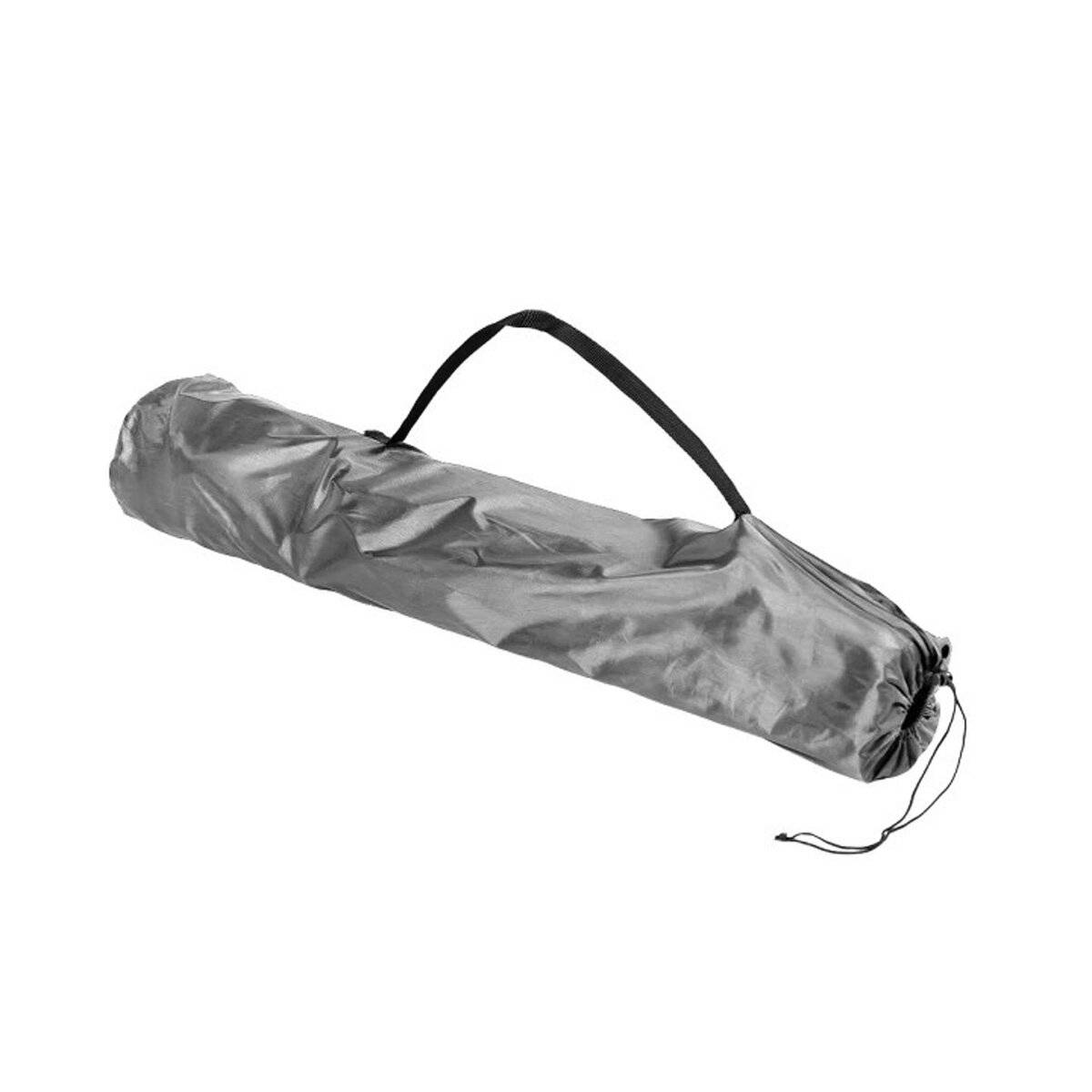 NILS Faltbarer Campingstuhl Anglerstuhl Stabiler Outdoor-Stuhl mit Tragetasche Grau