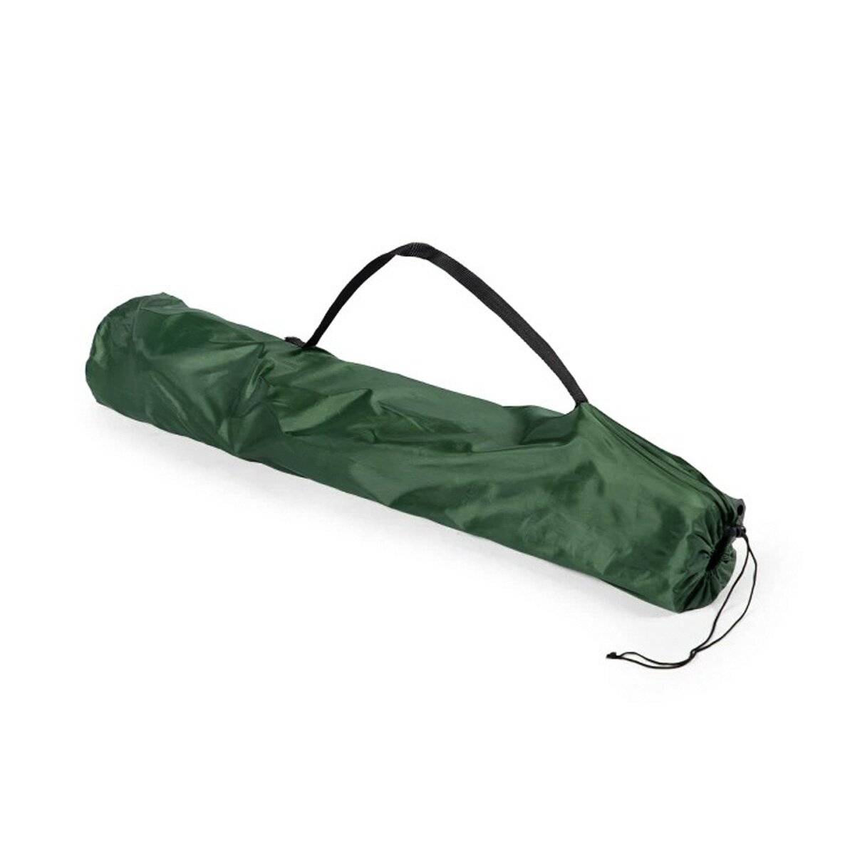 NILS Faltbarer Campingstuhl Anglerstuhl Stabiler Outdoor-Stuhl mit Tragetasche Grün