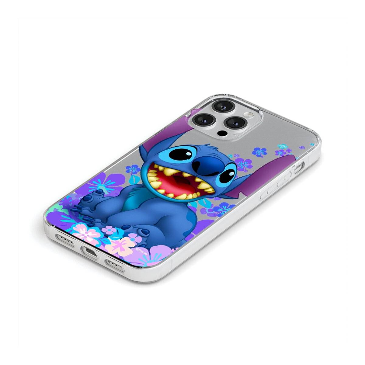 Handyhülle Stitch 001 Disney Partial Print Transparent kompatibel mit Xiaomi Redmi Note 11s 5G
