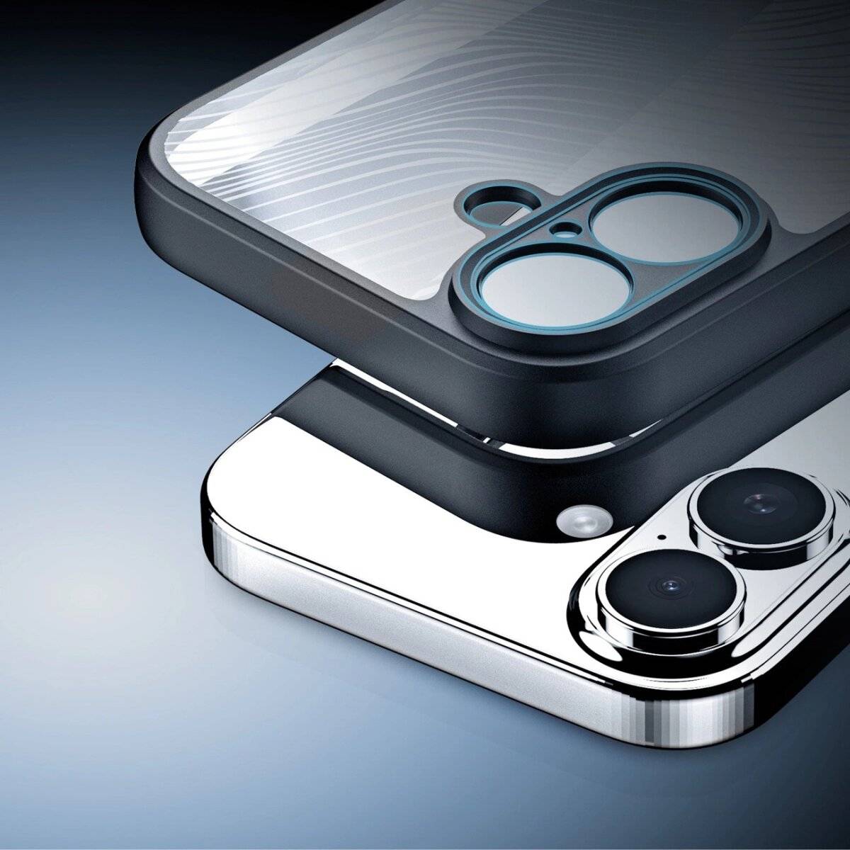 Dux Ducis Handyhülle Bumper Schlanke Schutzhülle mit Anti-Rutsch-Oberfläche kompatibel mit iPhone 17