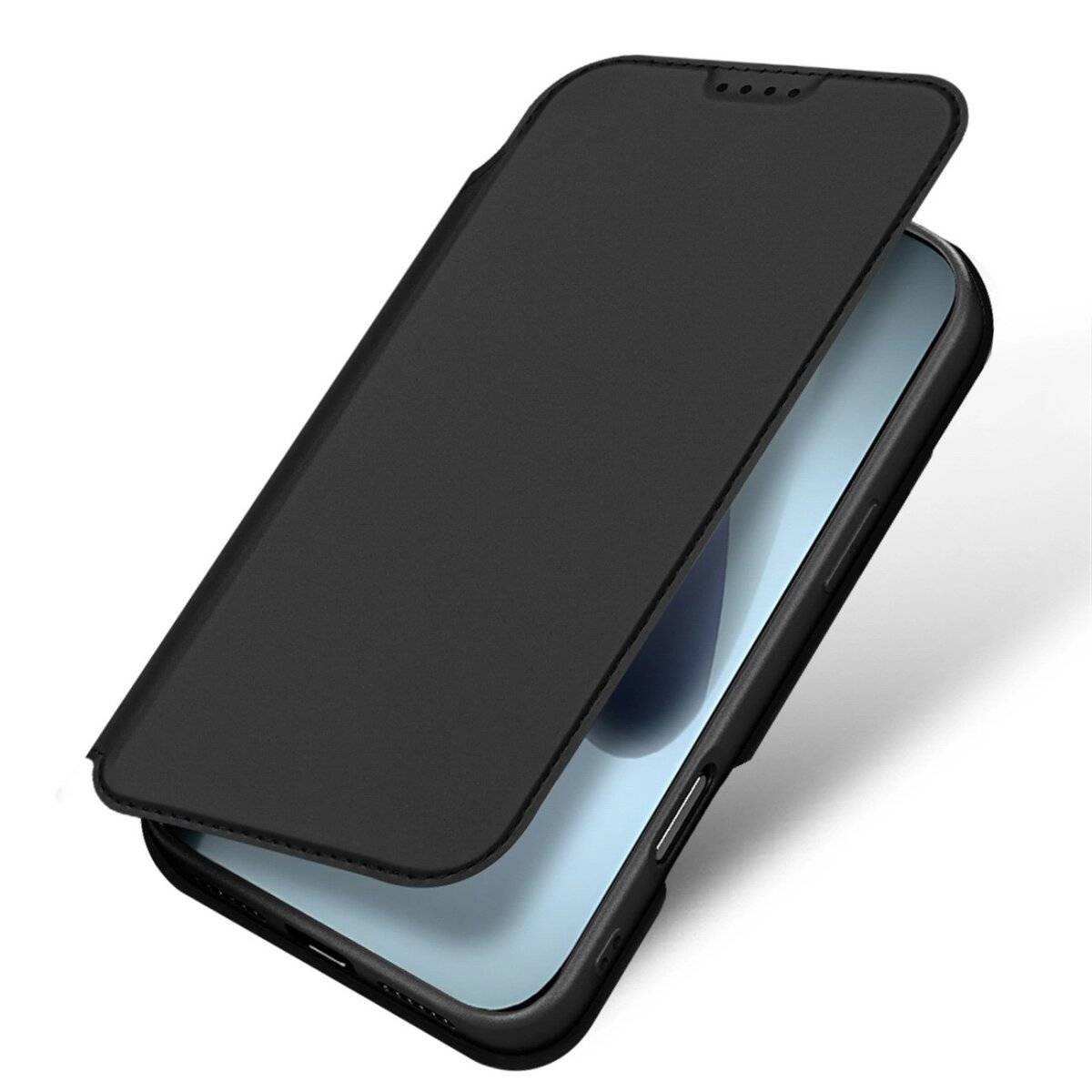 Dux Ducis Klapphülle mit Standfunktion Handyhülle Flipcase mit Rundumschutz und Kartenfach kompatibel mit iPhone 17 Air