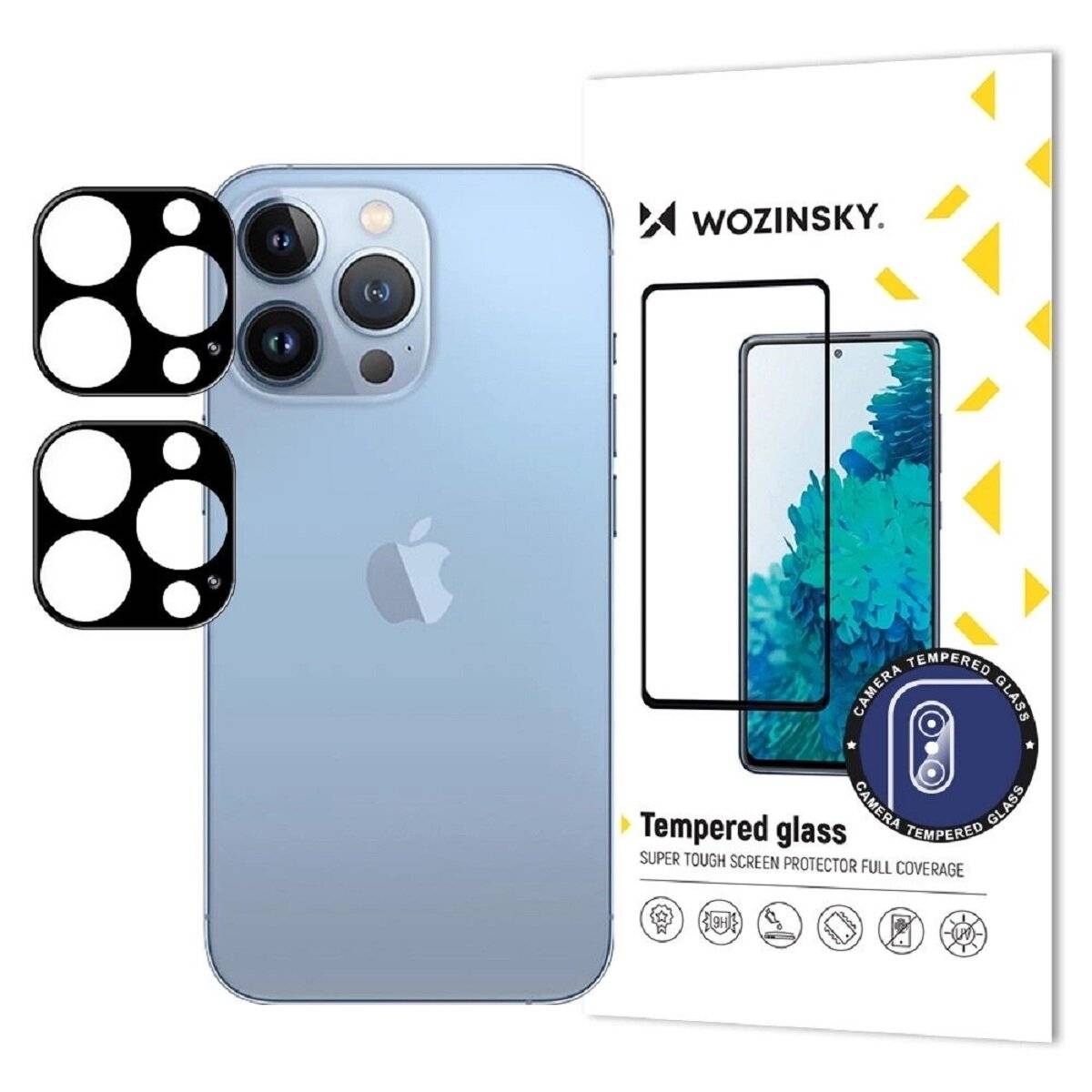 Ultradünnes Kamera Schutzglas im 2er-Set 9H Kameraschutz Kamera Schutzfolie kompatibel mit iPhone 17