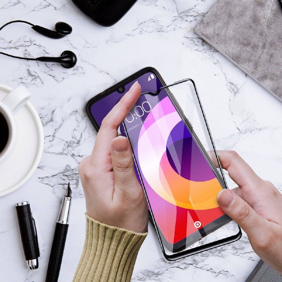 Displayschutz aus Keramik-Glas Displayschutzfolie Ultradünnes Schutzglas kompatibel mit iPhone 17