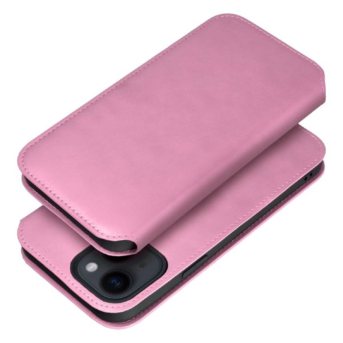Smartphonehülle Handyhülle Klapphülle Schutzhülle mit Magnetverschluss und Innenfach kompatibel mit iPhone 17 Pro Max Pink