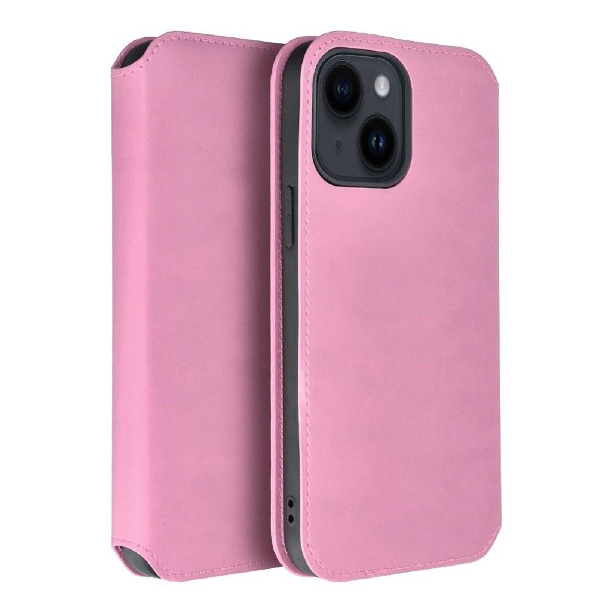 Smartphonehülle Handyhülle Klapphülle Schutzhülle mit Magnetverschluss und Innenfach kompatibel mit iPhone 17 Pro Max Pink