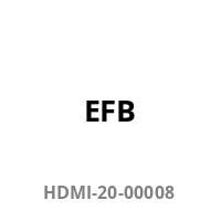 EFB Elektronik HDMI Glasfaserkabel AOC aktiv 4K60Hz schwarz - Kabel - Digital/Display/Video