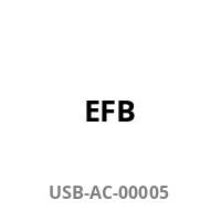 EFB USB-A auf USB-C Kabelset 60W QC 3A 0,5+1+2+3m grau