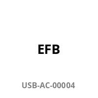 EFB USB-A auf USB-C Kabel 60W QC 3A 3m grau