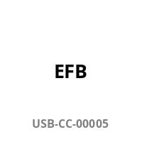 Efb USB-C Kabelset 100W PD 3.0 5A E-Marker Chip 2x1m grau
