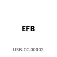 EFB USB-C Kabel 100W PD 3.0 5A E-Marker Chip 1m grau