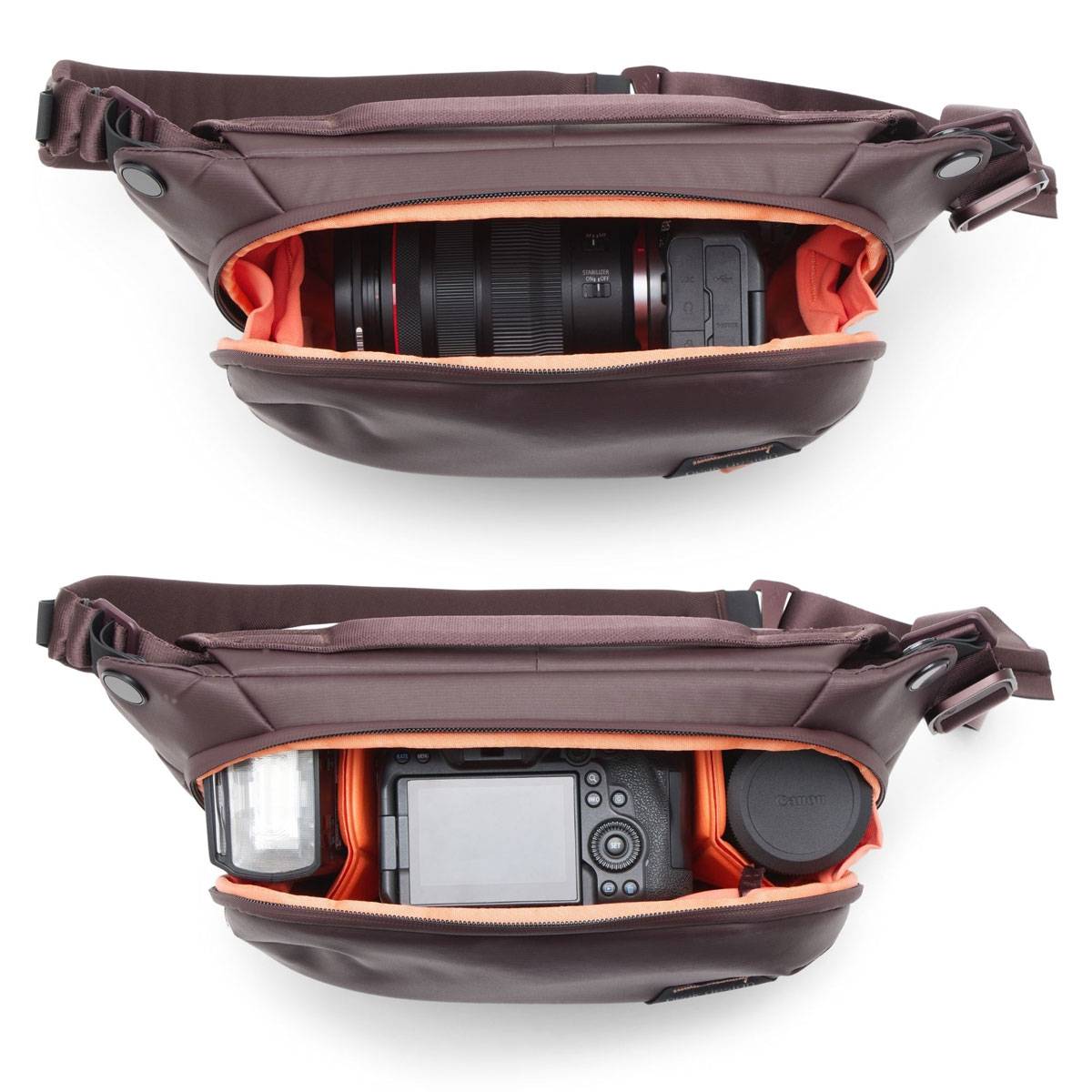 Peak Design Everyday Sling 6L Umhängetasche - Eclipse (Weinrot)