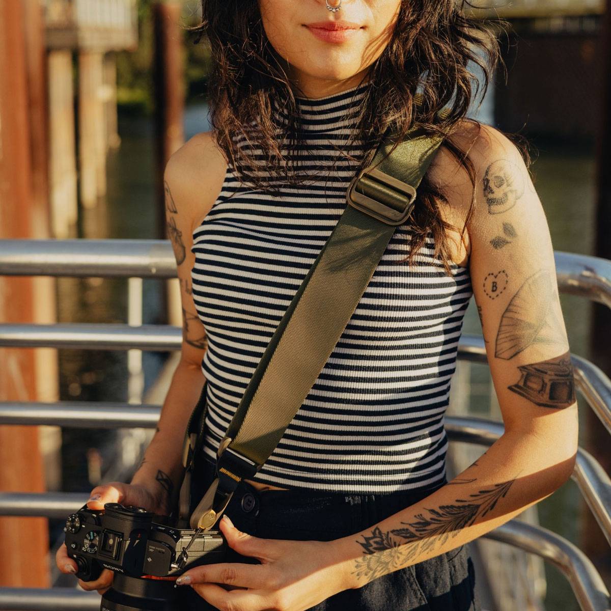 Peak Design Slide Kamera-Trageriemen - Kelp (Grün)