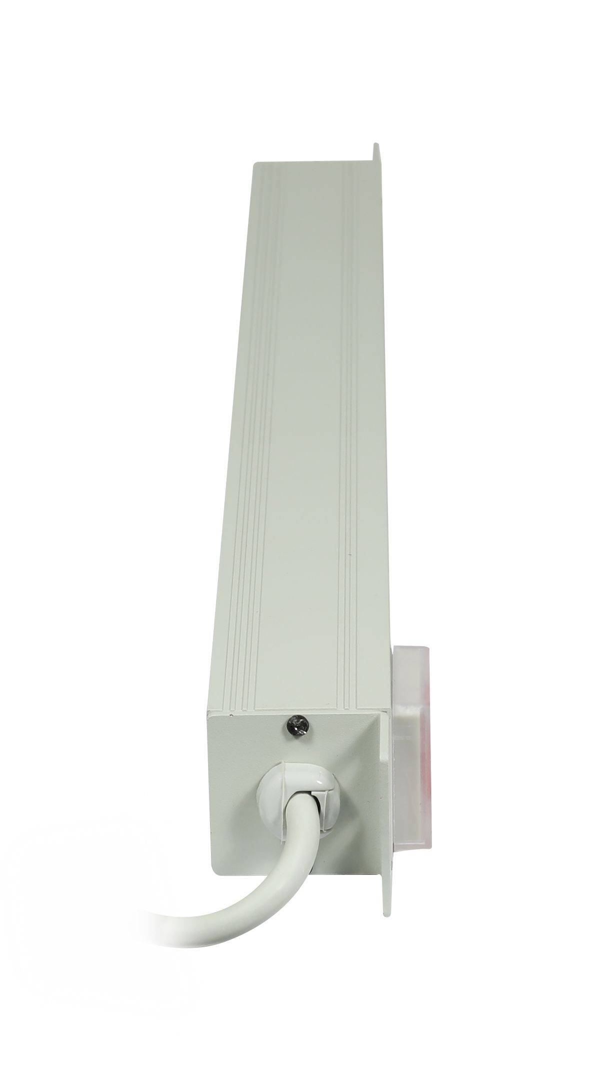 ALLNET 19zbh. Steckdosenleiste, 9xDosen(CEE7)->Stecker(CEE7), Schalter, Lichtgrau, Synergy 21