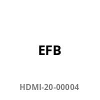 EFB HDMI Kabel High-Speed m. Ethernet 4K60Hz 3,0m grau