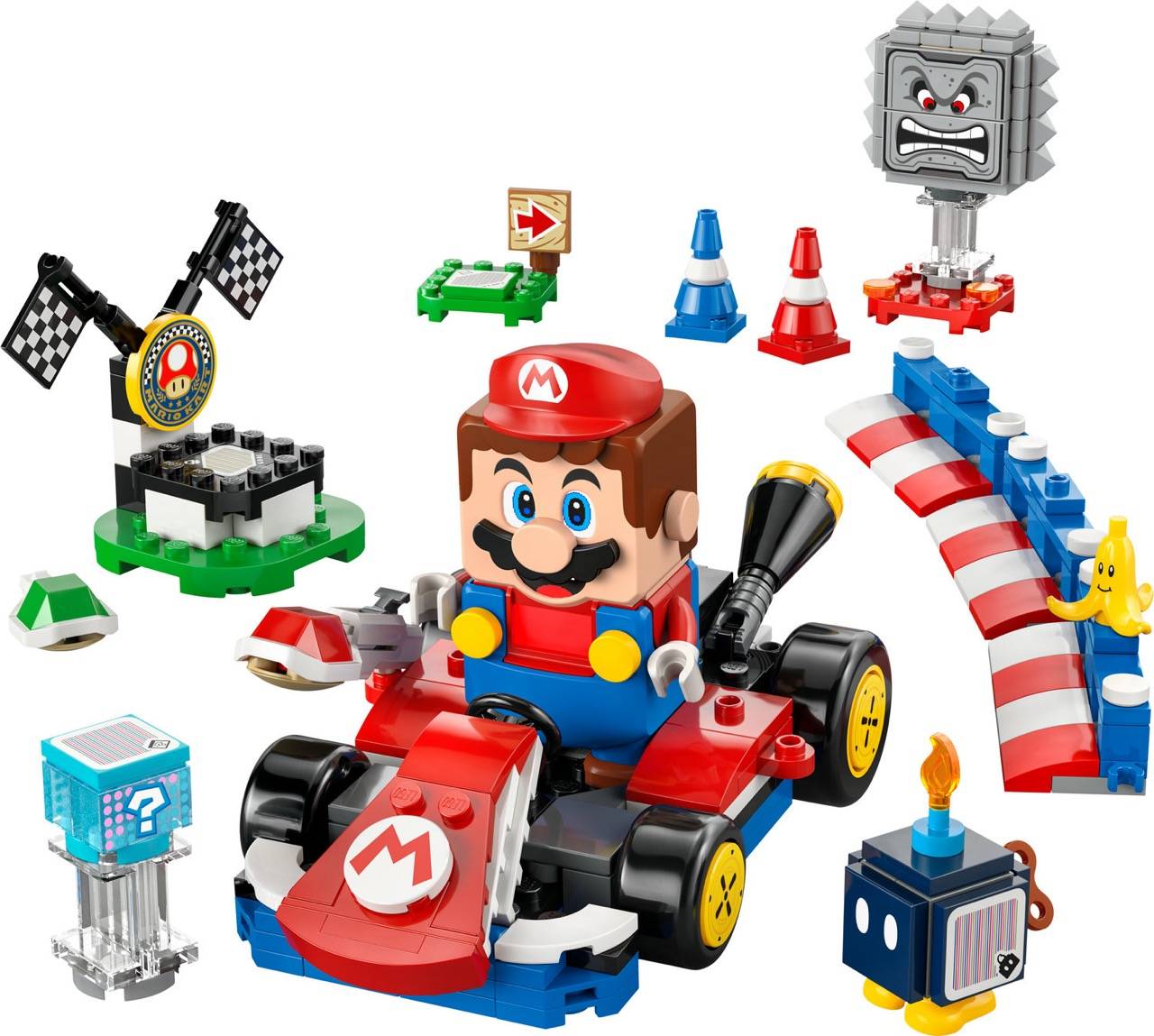 LEGO® 72043 Super Mario - Mario Kart – Interaktiver LEGO® Mario & Standard-Kart
