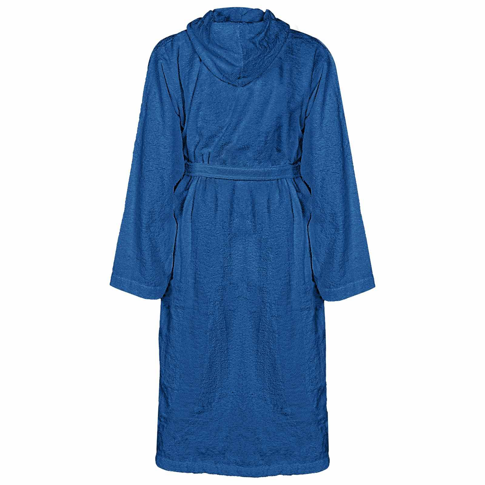 vidaXL Bademantel KINN Blau S Baumwolle