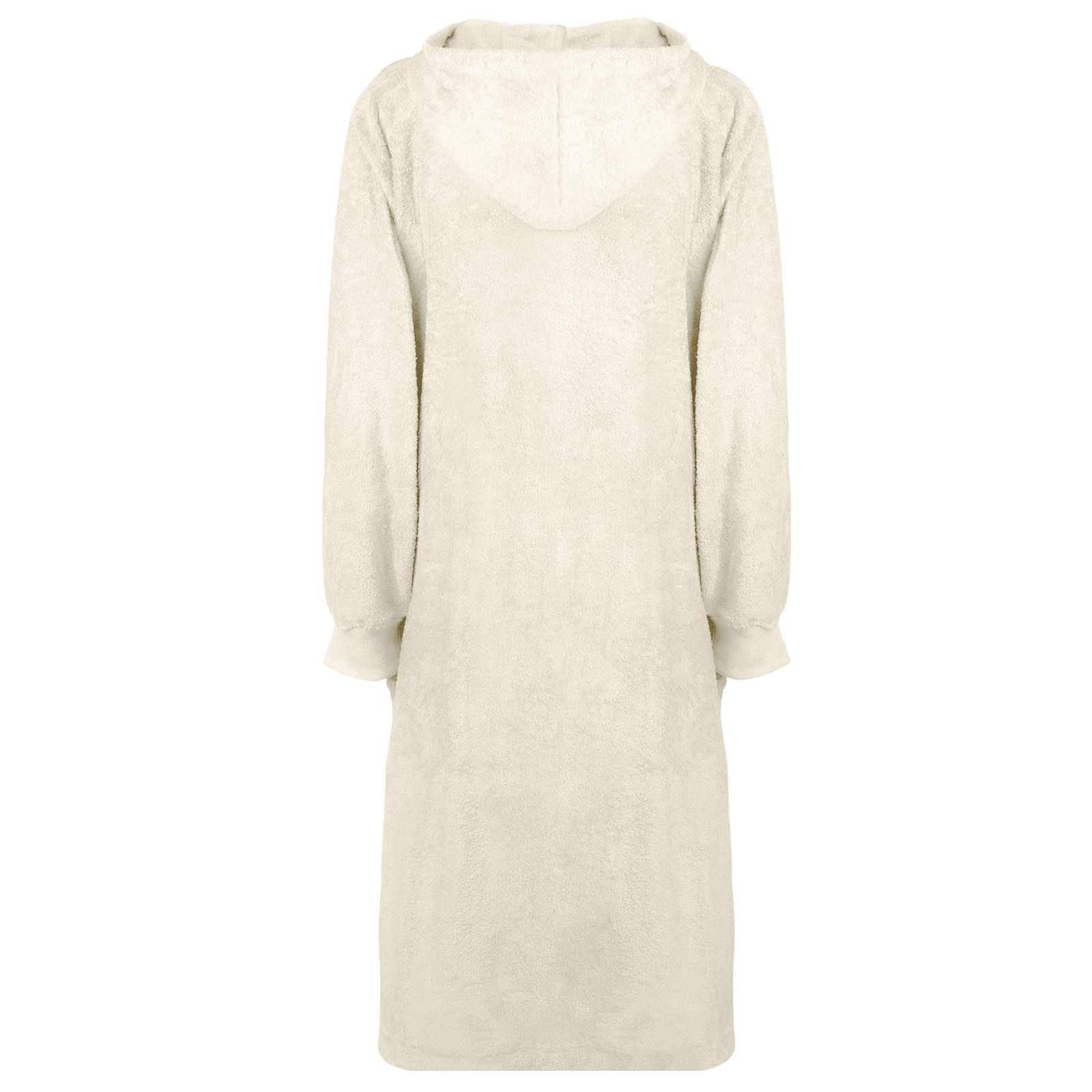 vidaXL Decken-Hoodie KINN Creme XL Baumwolle