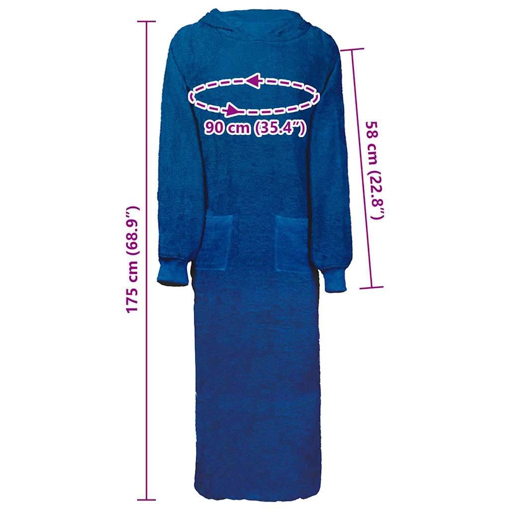 vidaXL Decken-Hoodie KINN Marineblau XXL Baumwolle