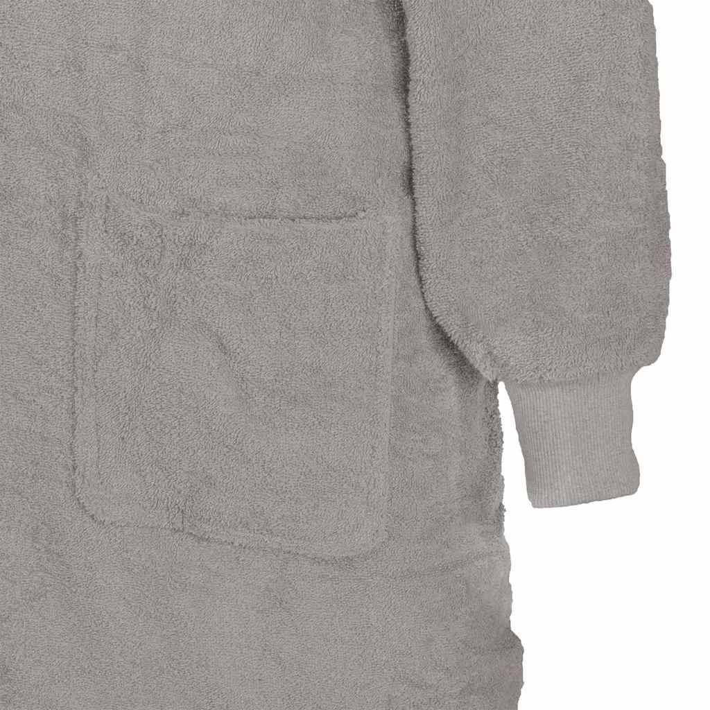 vidaXL Decken-Hoodie KINN Grau L Baumwolle