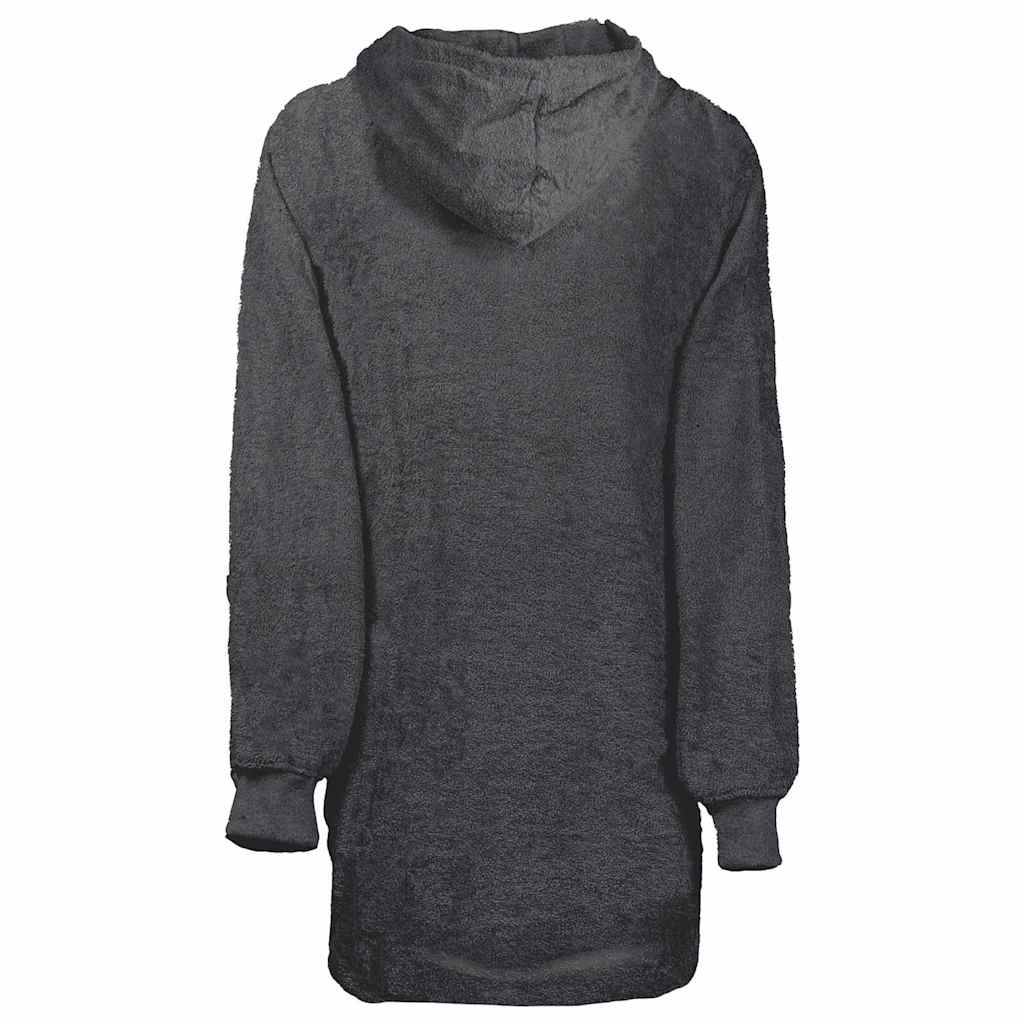 vidaXL Decken-Hoodie KINN Anthrazit L Baumwolle