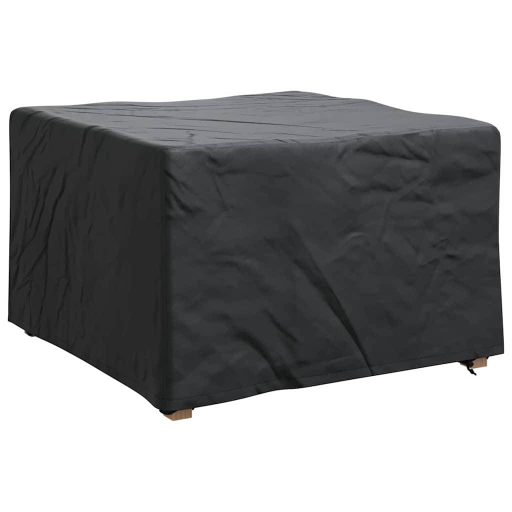 vidaXL Möbelbezug Schwarz 82 x 82 x 50 cm 210D Oxford Stoff