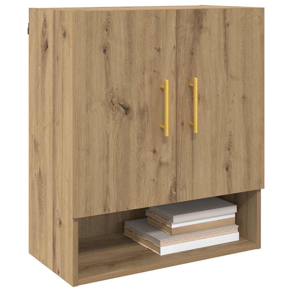 vidaXL Wandschrank Artisan-Eiche 60 x 31 x 70 cm Holzwerkstoff