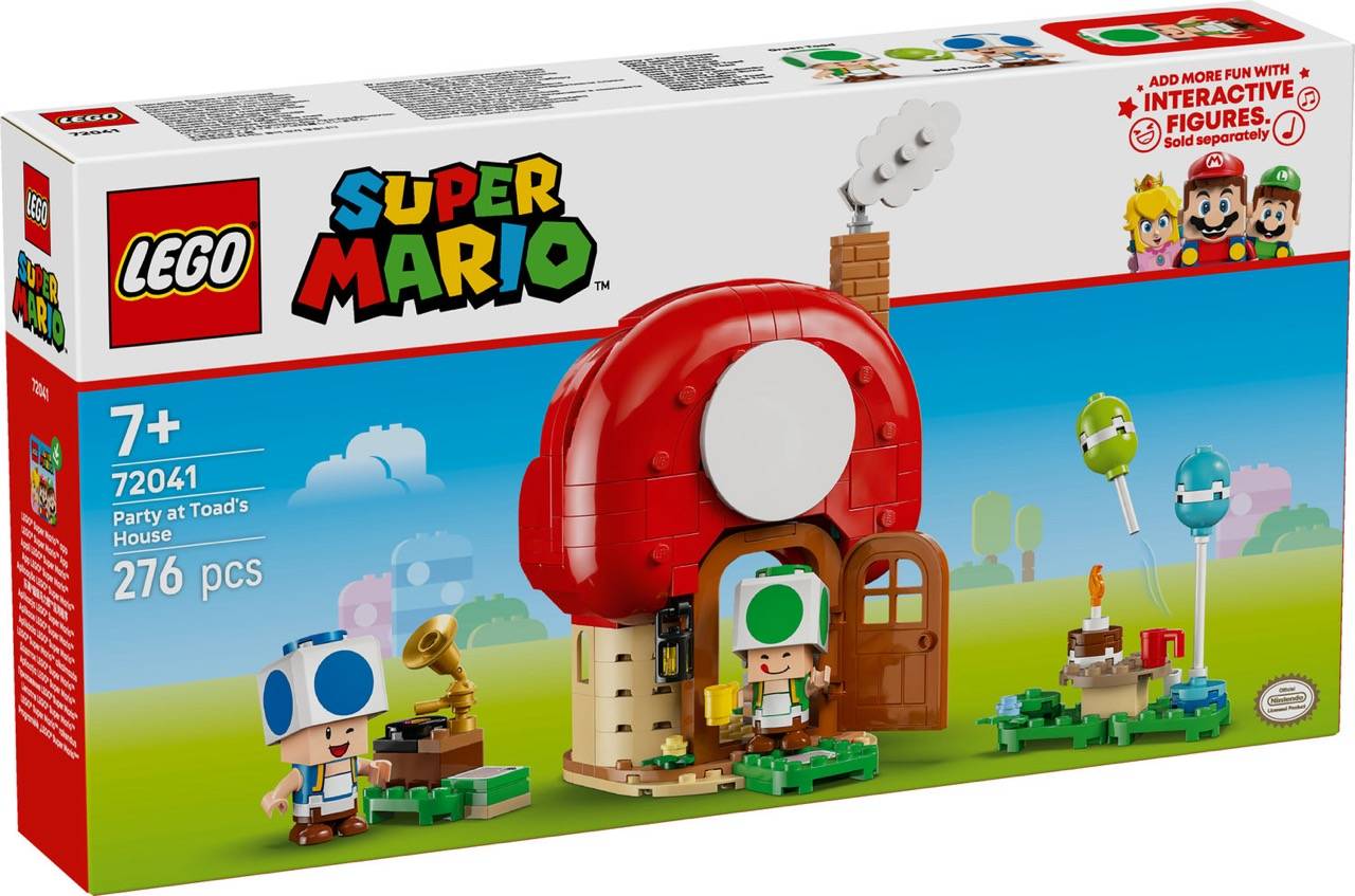 LEGO® 72041 Super Mario - Party beim Toad-Haus