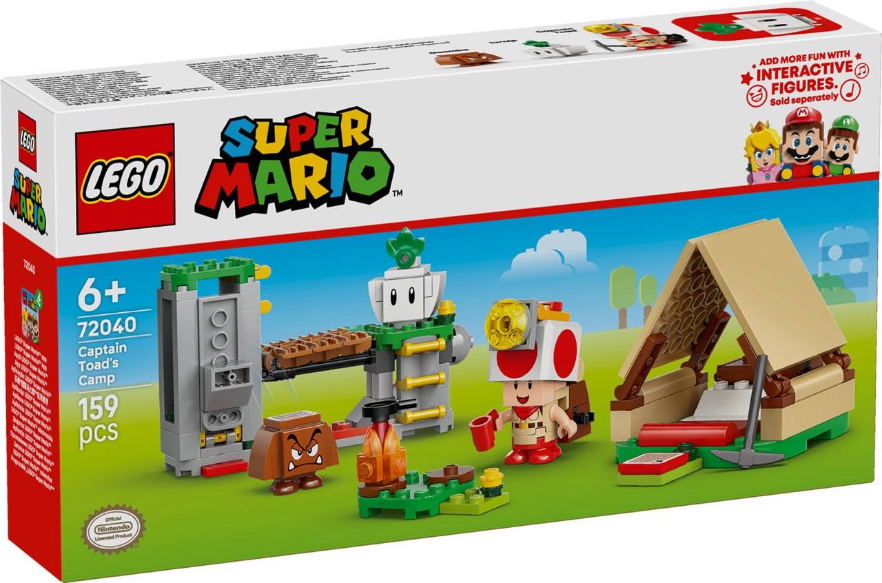 LEGO® 72040 Super Mario - Kapitän Toad-Camp