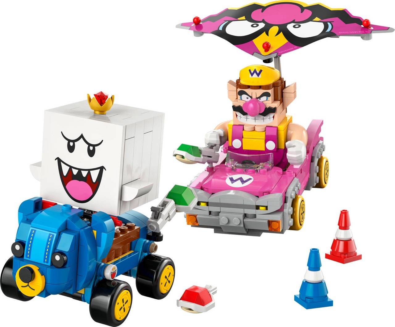 LEGO® 72038 Super Mario - Mario Kart – Wario & König Buu Huu
