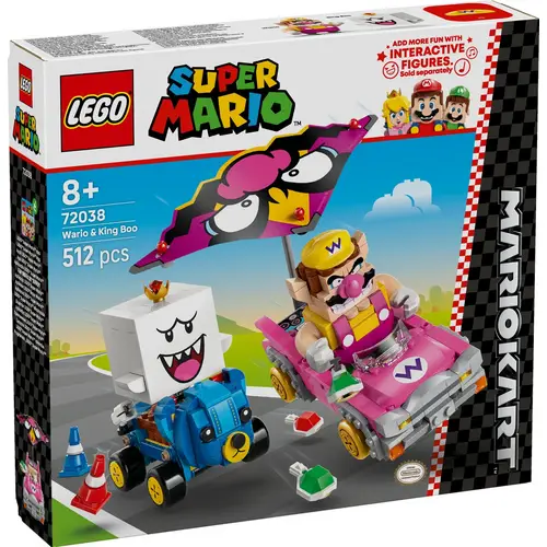 LEGO® 72038 Super Mario - Mario Kart – Wario & König Buu Huu LEGO® 72038 Super Mario - Mario Kart – Wario & König Buu Huu